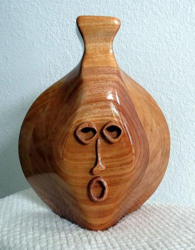Sculpture, Exotic Wood Vases