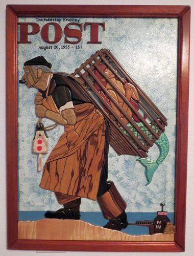 Framed, The Lobsterman and the Mermaid